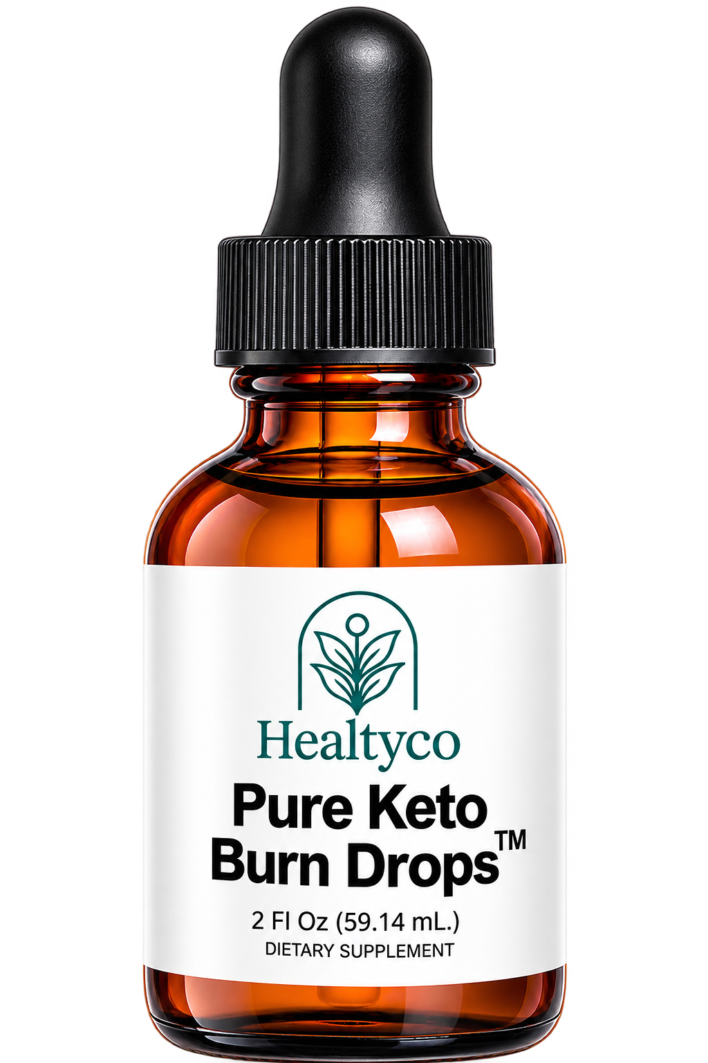 Bottle of Pure Keto Burn Drops